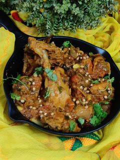 रजवाड़ी चिकन फ्राई (Rajwadi Chicken Fry recipe in Hindi) रेसिपी मुख्य फोटो