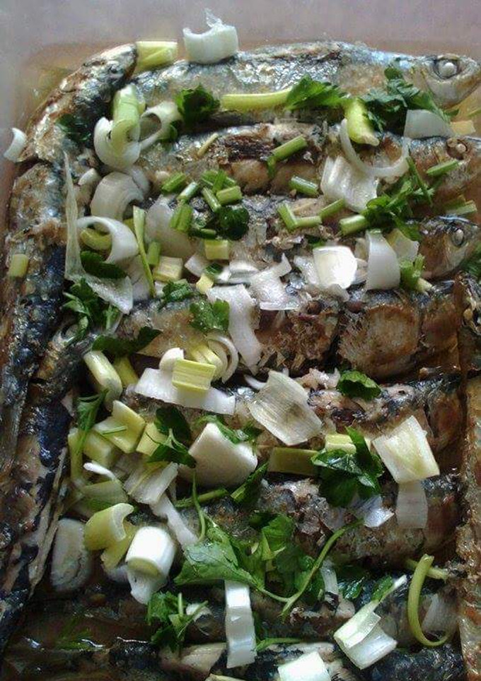 Una foto de Sardinas asadas con aliño