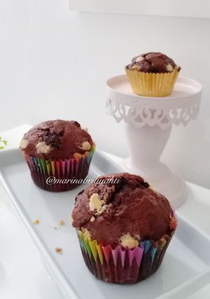 Foto resep Muffin Pisang Coklat (Banana Choco Muffins)