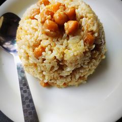 A picture of Chickpeas Pulao.