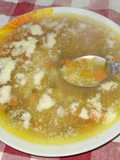 Puchero y sopa de verduras