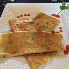 A picture of MoongDalSweetCornDosa.