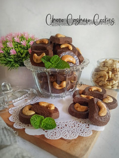 Foto resep Choco Cashew Cookies
