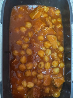 Una foto de Garbanzos con callos