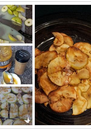 A picture of Candied Apple Chips.