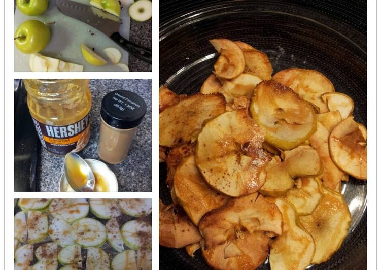 How to Cook Tasty Candied Apple Chips