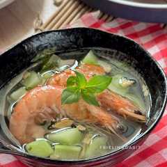 Sup Udang Timun ala Banjar (Undang Bajaruk)-レシピのメイン写真