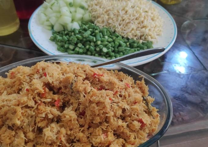 Terancam/Trancam/gudangan/urap