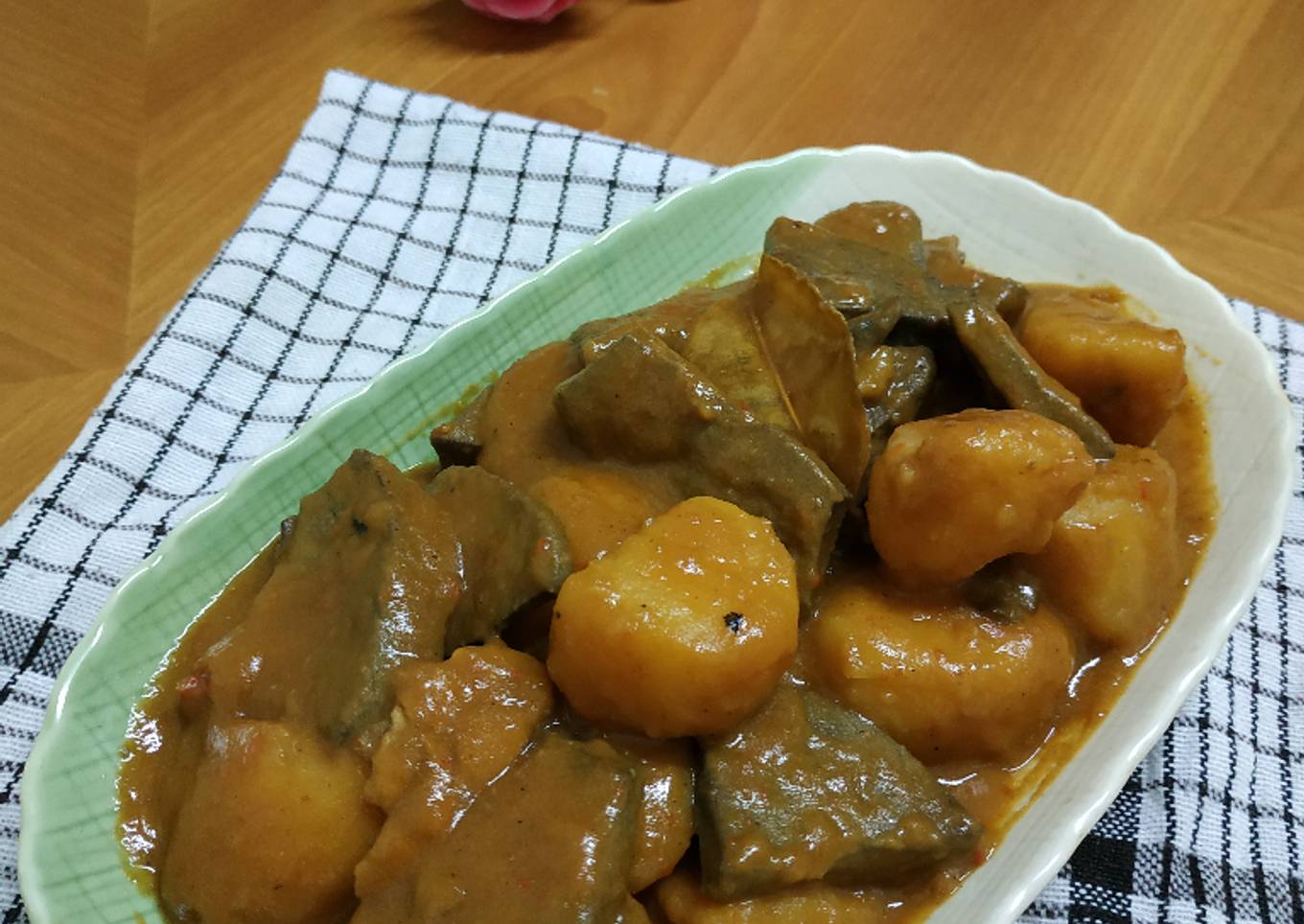 🐾 Rendang Hati Sapi & Kentang 🐾