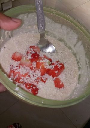 A picture of Overnight oats.