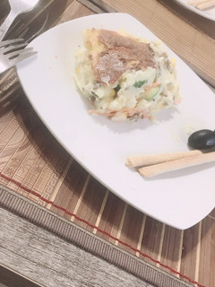 Una foto de Pastel de papa veggie