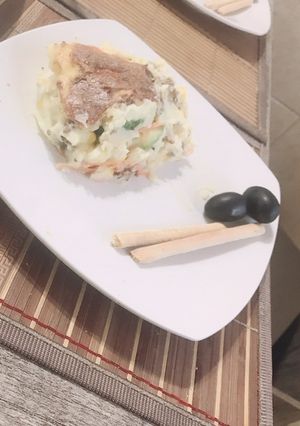 Una foto de Pastel de papa veggie