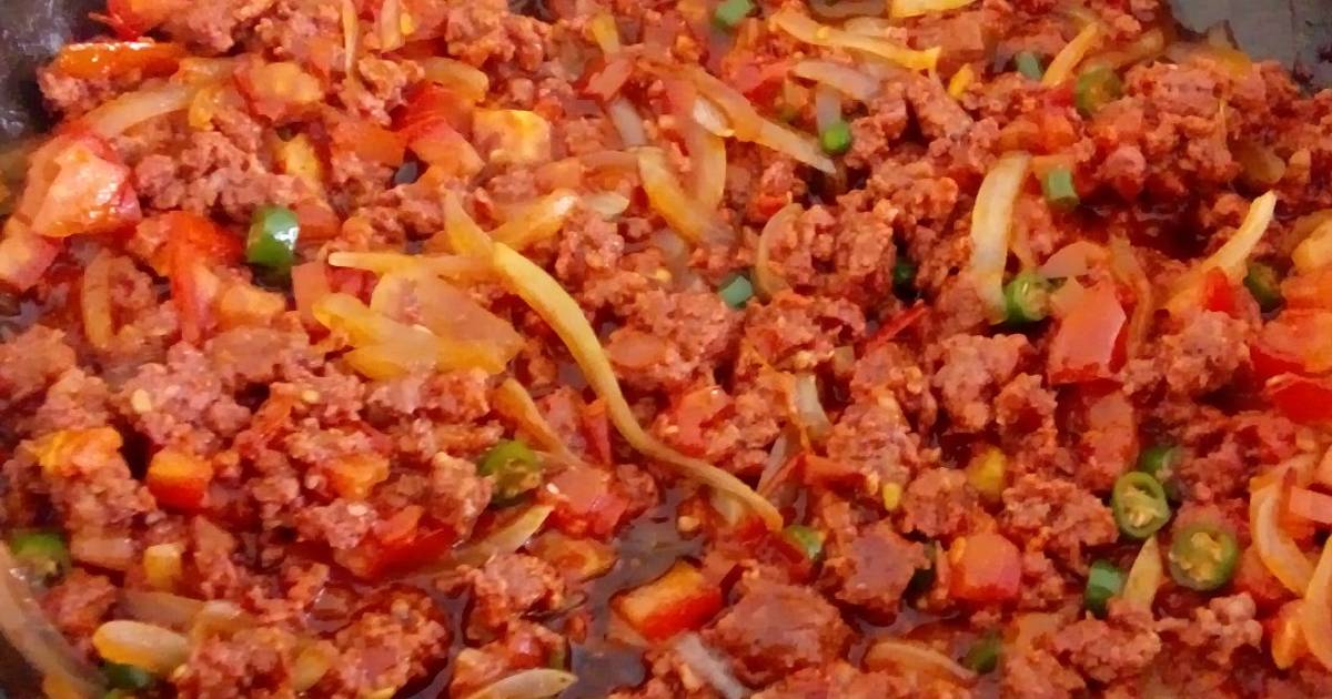 Chorizo a la mexicana Receta de Alma Laura Sandoval- Cookpad