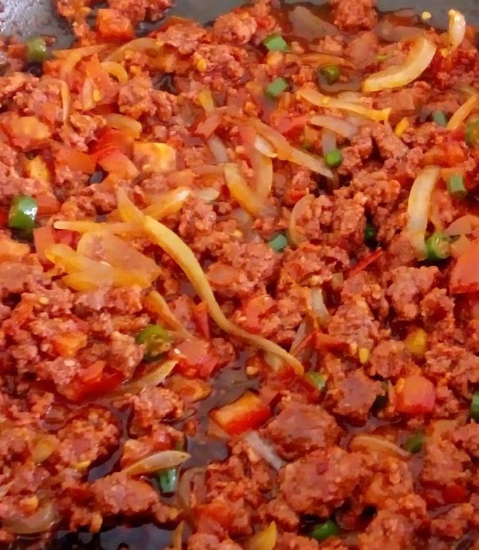 Una foto de Chorizo a la mexicana