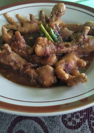 Foto resep Ceker kecap pedes nampol