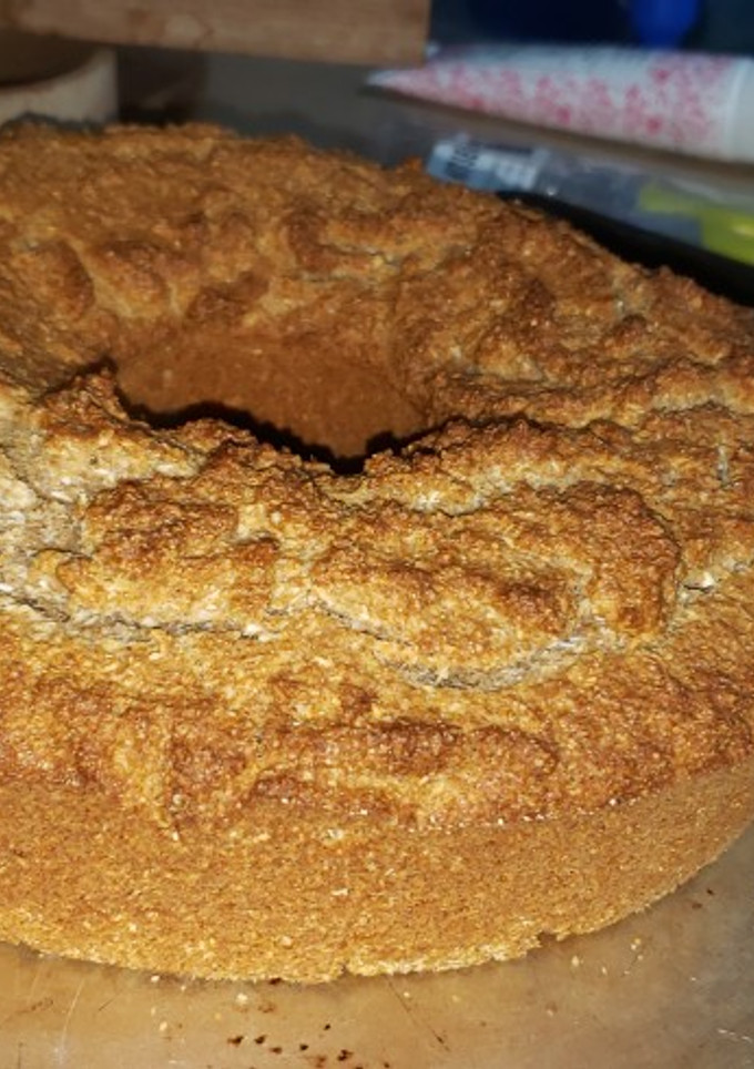 Una foto de Bizcochuelo de vainilla con harina integral- harina de arroz