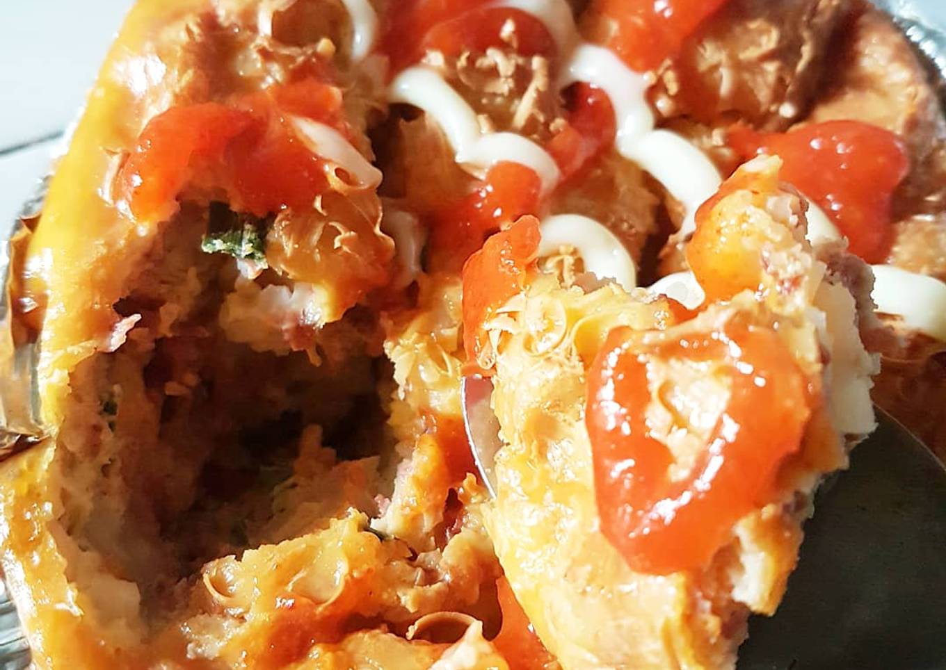 Egg baked