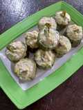 Pare Kukus Isi Tahu, Telur, Teri