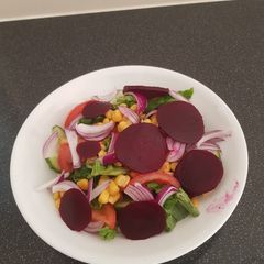 A picture of Colourful Salad.