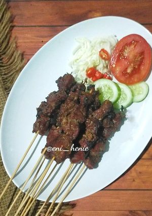 Foto resep 1037. Sate Manis ala Chef Rudi