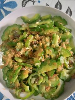 Foto resep Tumis Pare Udang Rebon