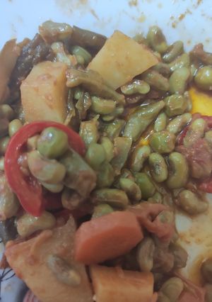 صورة لوصفة لوبيا على طريقتي