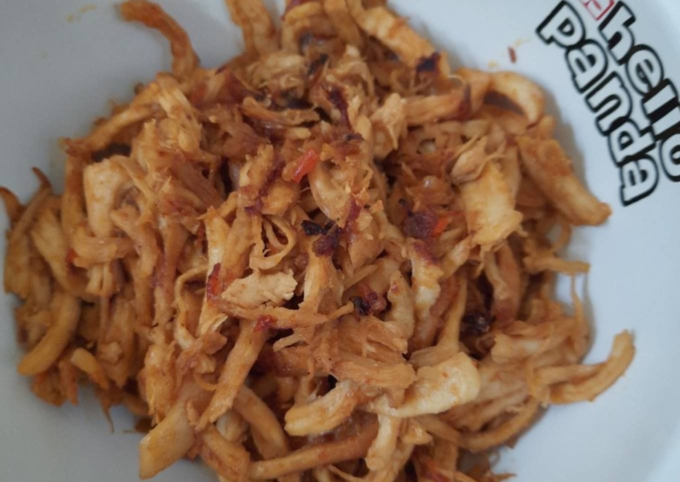Suwir Ayam Pedas
