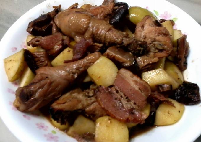 Recipe of Any-night-of-the-week Apple And Chicken In BBQ Sauce