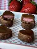 Strawberry Chocolate Creams