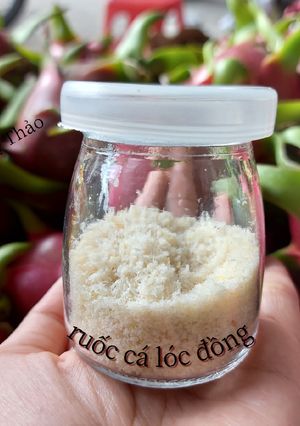 Hình của món Ruốc cá lóc đồng.