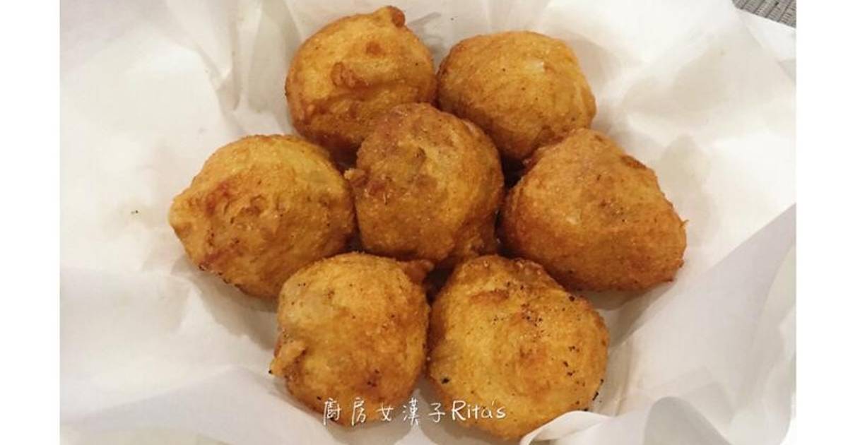 簡易炸冷凍花枝丸食譜與作法by 廚房女漢子 Ritas Cookpad