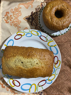 Una foto de Budín de banana