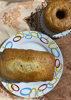 Una foto de Budín de banana