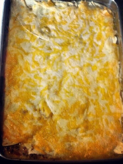 A picture of Burrito Casserole.