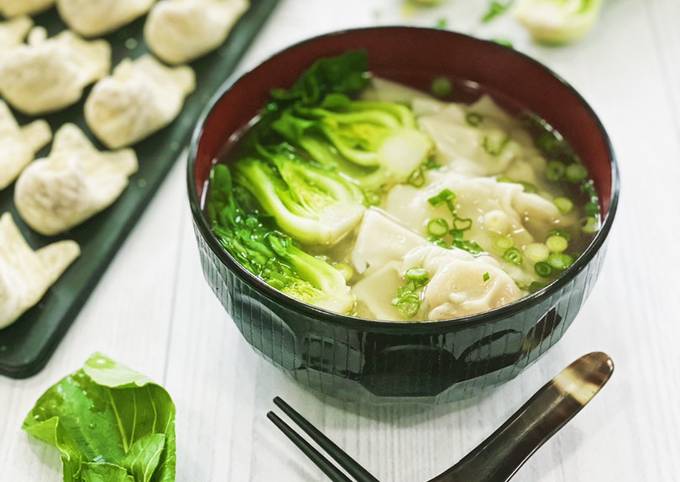 Recipe of Homemade Wonton Soup