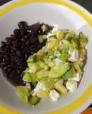Calabacitas con queso panela