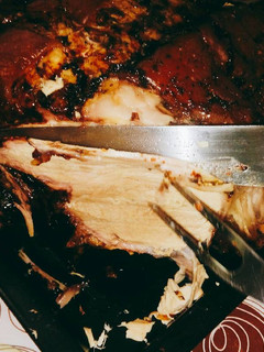Una foto de Pernil de cerdo al horno