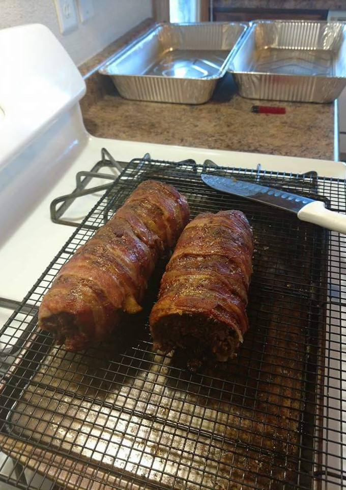 Una foto de Rollo de carne molida