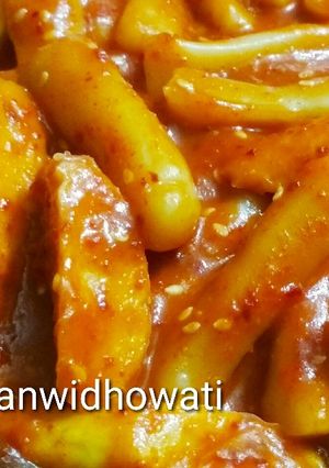 Foto resep Tteokbokki Korea