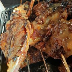 A picture of Super teriyaki grilled goose.