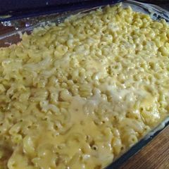 A picture of Mac N Cheese.