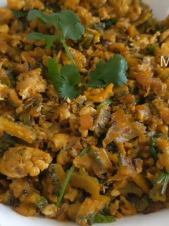 பாவக்காய் முட்டை புர்ஜி /Bitter Gourd Poriyal reciep in tamil செய்முறை முக்கிய புகைப்படம்