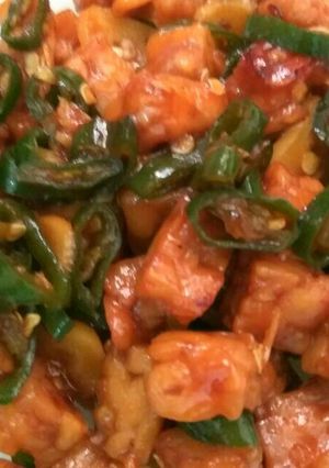 Foto resep Oseng tempe cabe ijo