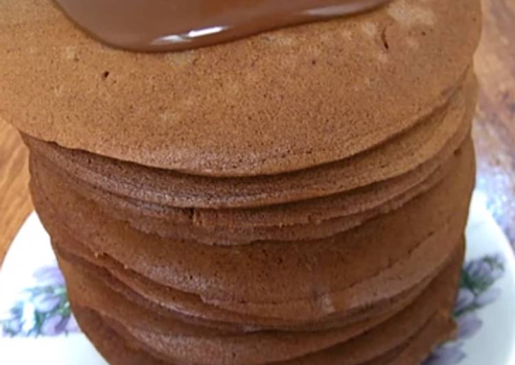 Panqueca americana de Chocolate