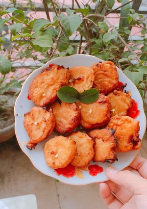 Hình của món Tuần 7 : Bánh chuối chiên.