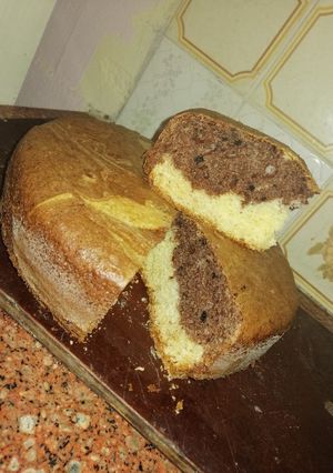 Una foto de Torta marmolada