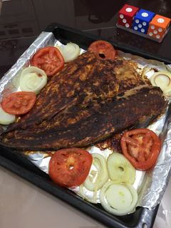 صورة لوصفة عمل سمك مسكوف