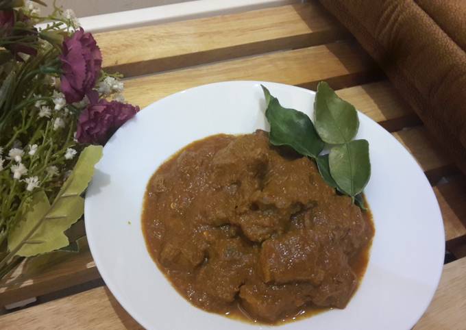 Rendang Daging (No Santan)