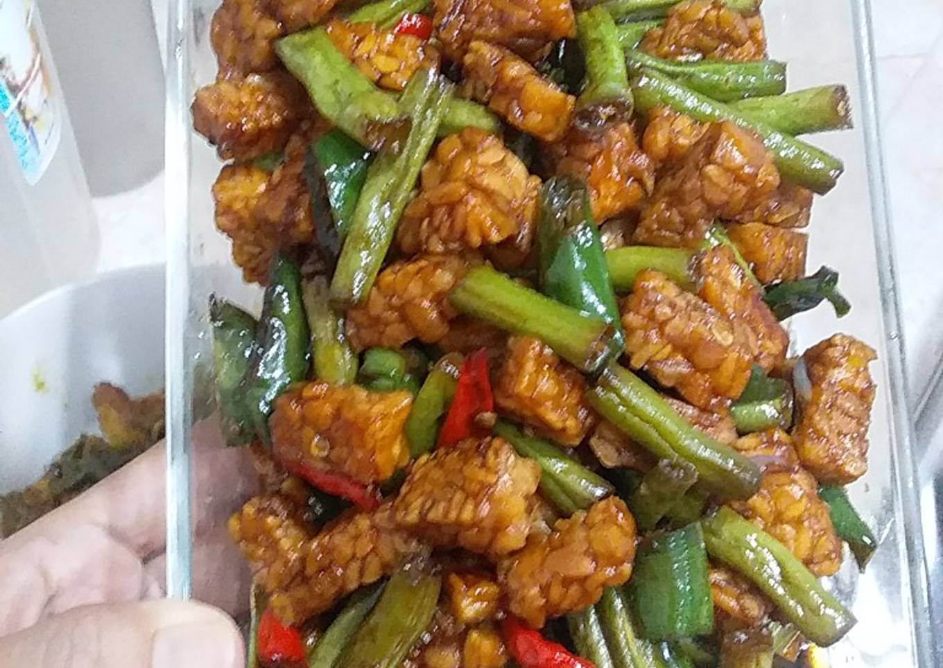 Orek tempe buncis simple ala ibuLuRah