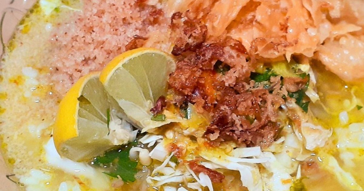 Soto Ayam Kampung Ala Emak